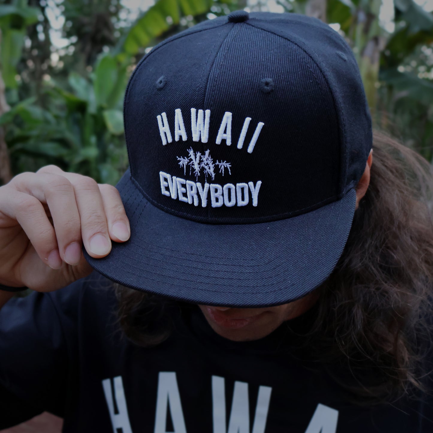 "HAWAII VS EVERYBODY" SNAPBACK - BLACK